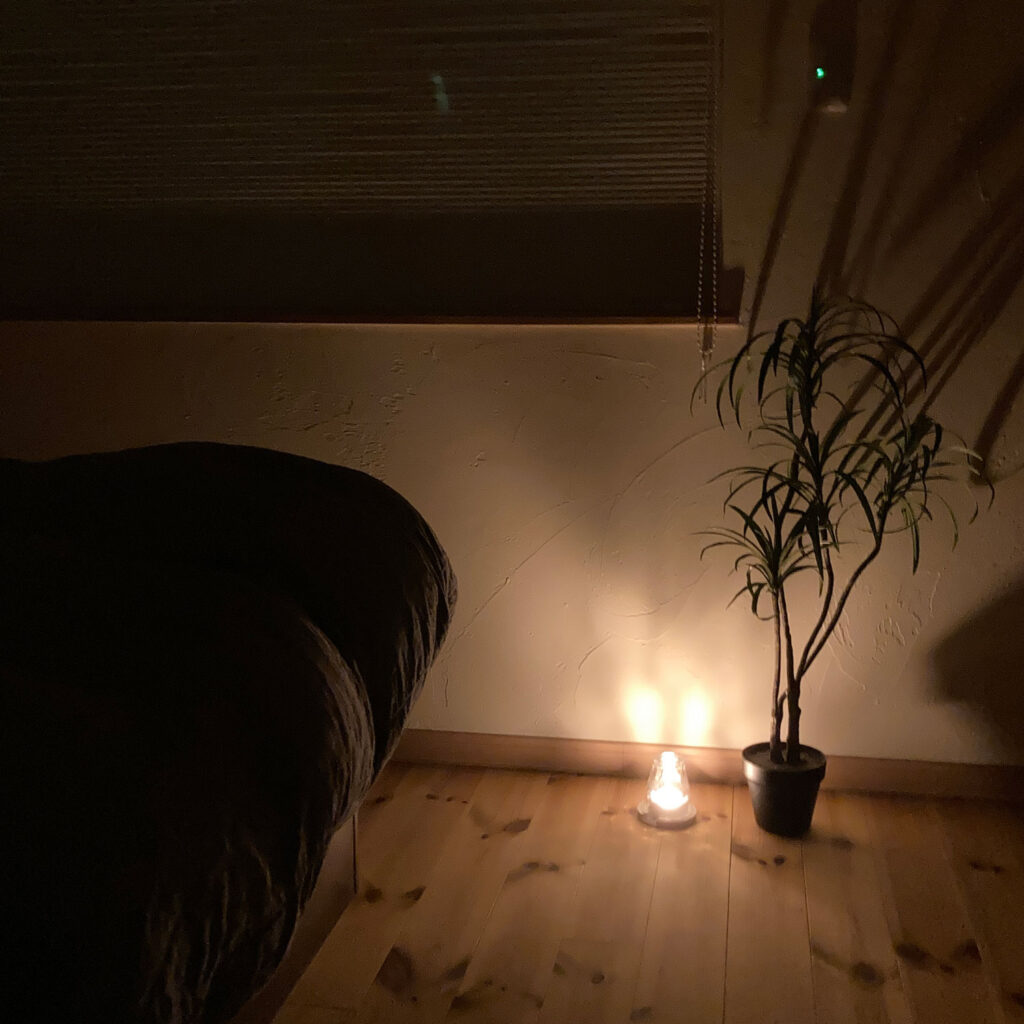 寝室での利用例