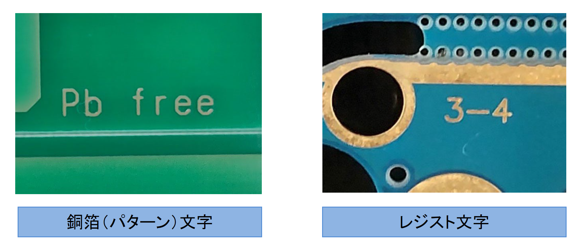 シルク印刷の省略による基板イニシャル費の削減